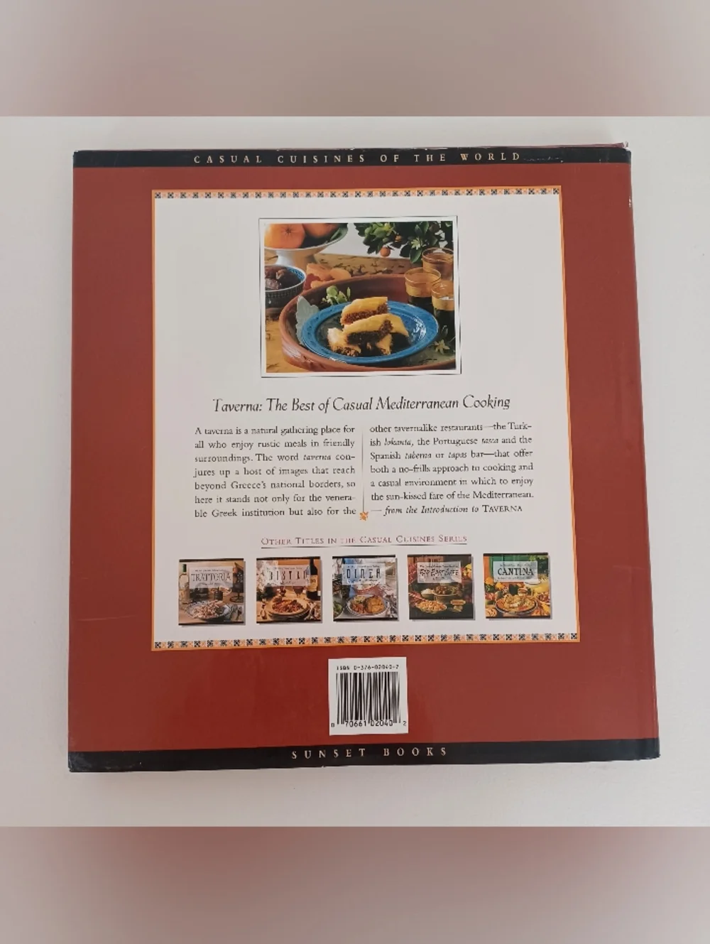 Taverna: The Best of Casual Mediterranean Cooking Cookbook by Joyce Goldstein